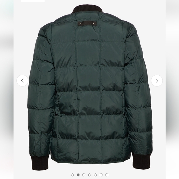Tretorn FIELD LINER Womens - Down padded quilted coat jacket puffer green large - Picture 13 of 13